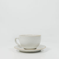 8oz Coffee Cup with Saucer - Lineage Ceramics