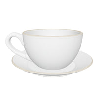 8oz Coffee Cup with Saucer