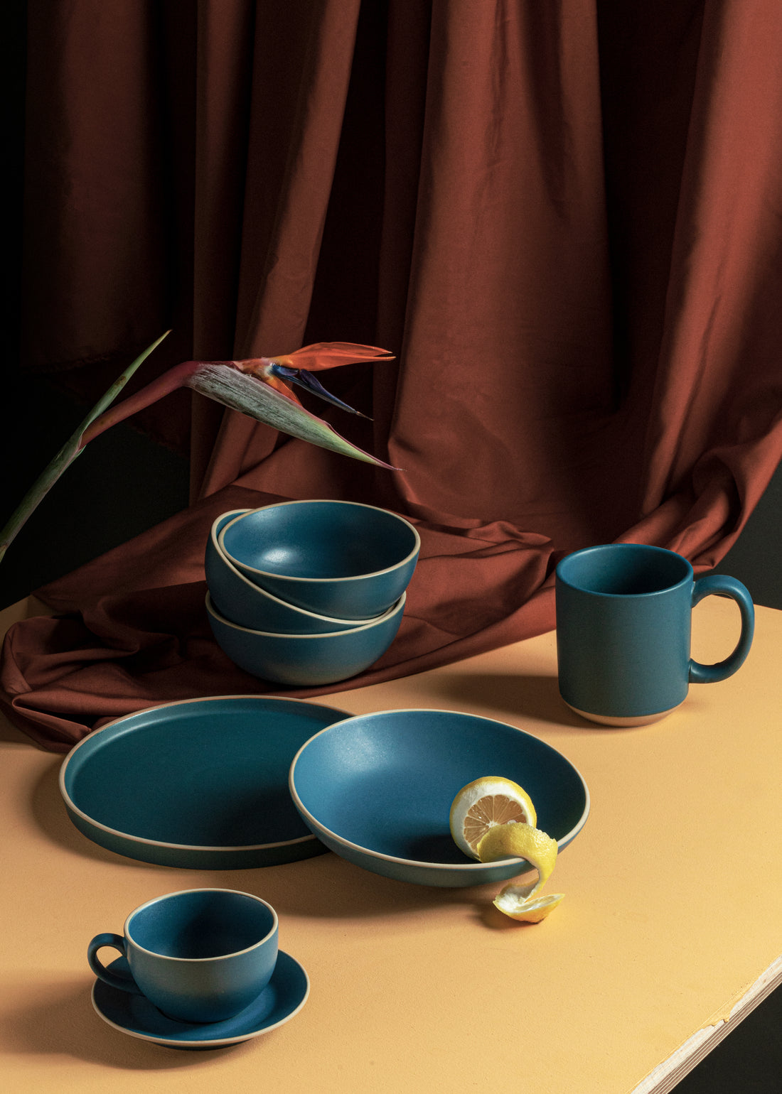 8.5” Salad Bowl - Lineage Ceramics