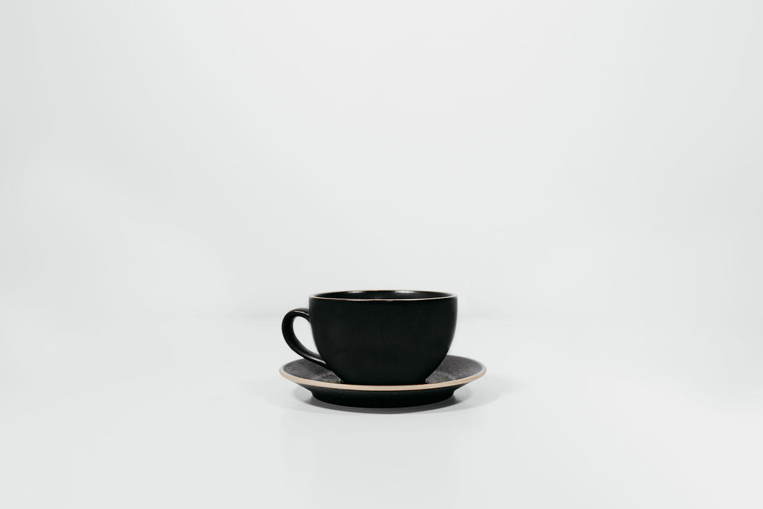 8oz Coffee Cup with Saucer... - Lineage Ceramics