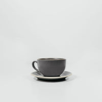 8oz Coffee Cup with Saucer - Lineage Ceramics