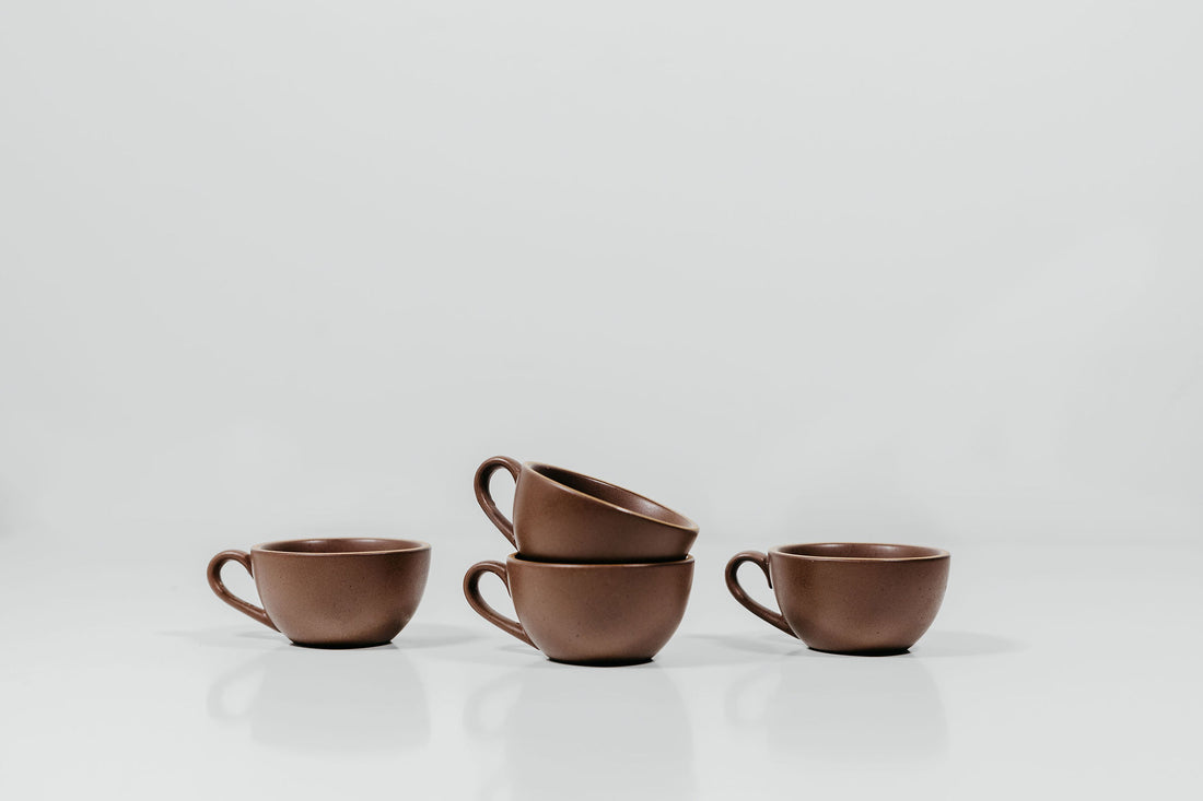 3oz Espresso Cup, Set of 4 - Lineage Ceramics