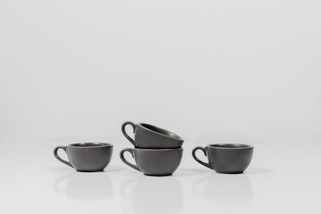 3oz Espresso Cup, Set of 4 - Lineage Ceramics